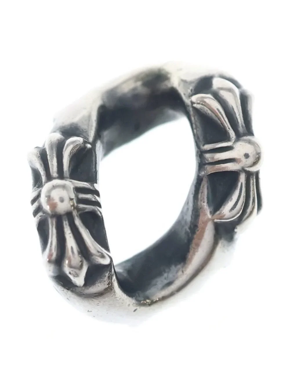 Chrome Hearts Fncy Chn Lnk Fancy Link Clip Bracelet 12 Links Silver